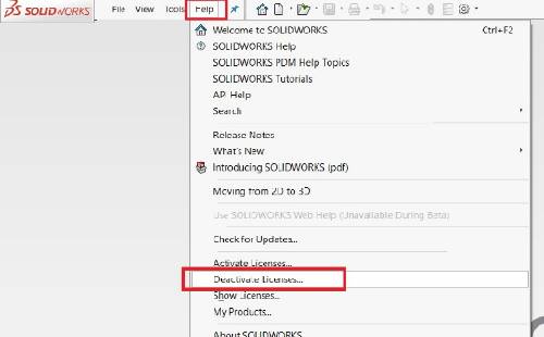 Hướng dẫn activate solidworks license (standalone) trên máy mới