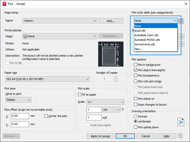 HƯỚNG DẪN KIỂM TRA LỖI CTB plot styles không hiển thị trong AutoCAD